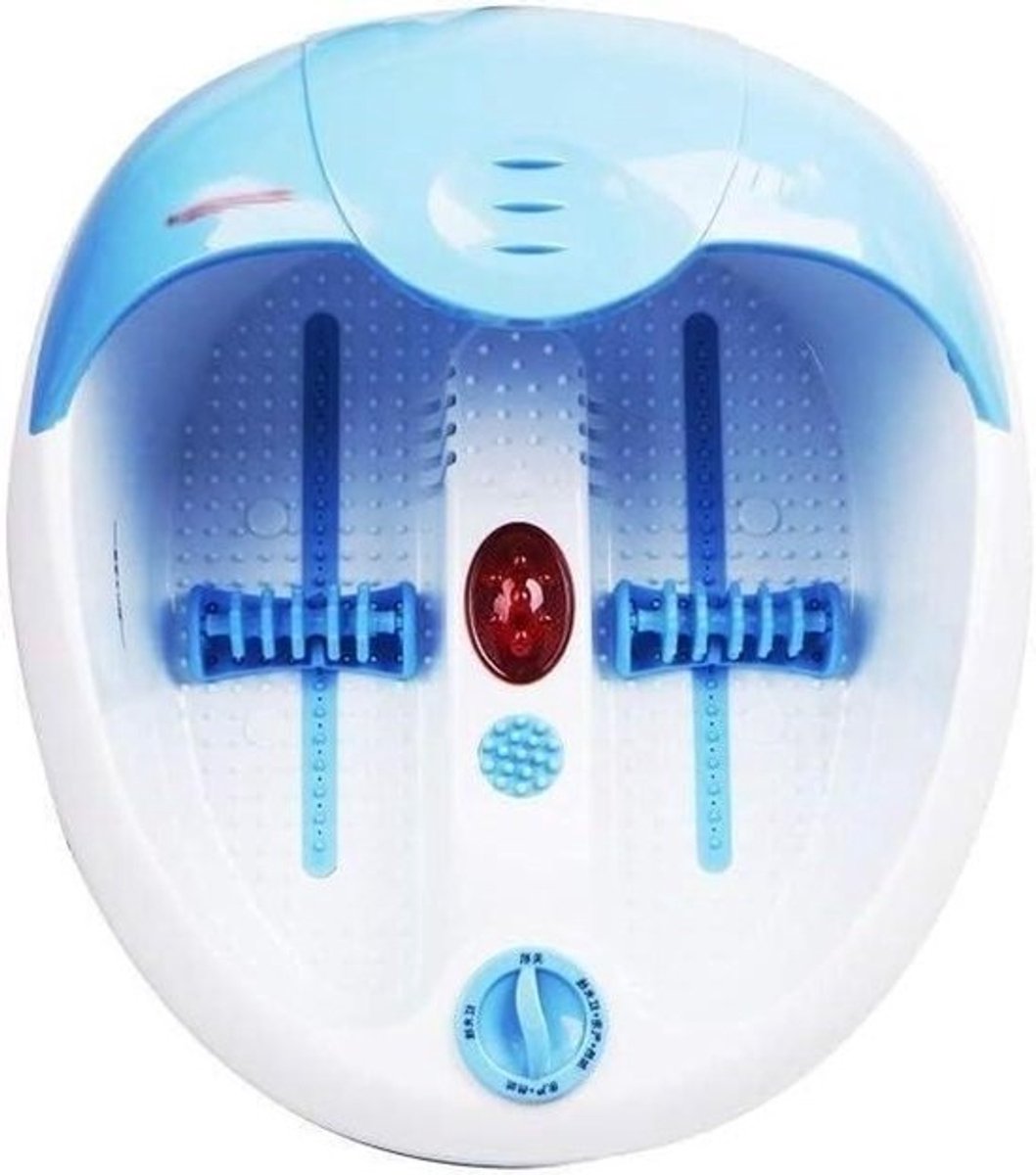 Voet Spa Bad Massager - Voetbad Massager - Voet Ontspanning - Simuleert Vingerdruk Massage - 35-48℃ - Wit