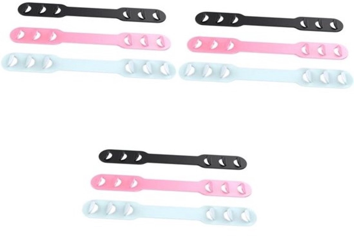 Masker Extensie Haakjes - Oorverlenger Band - Comfortabel Dragen - Verstelbaar Hakenontwerp - 45 Stuks - Gemengde Kleuren