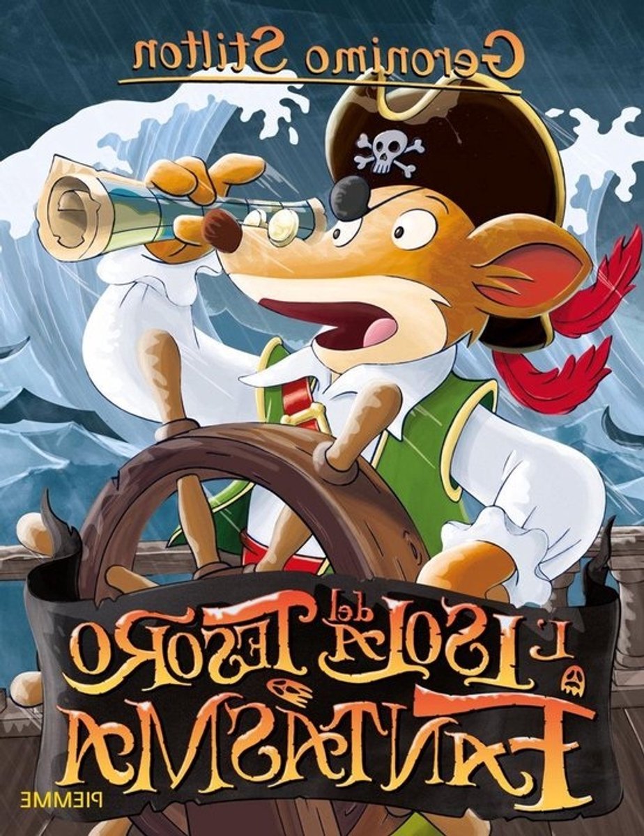 Het Spook van de Piraat - Kinderboek Avontuur - Leesplezier voor Kinderen - Geronimo Stilton Serie - 128 Pagina's