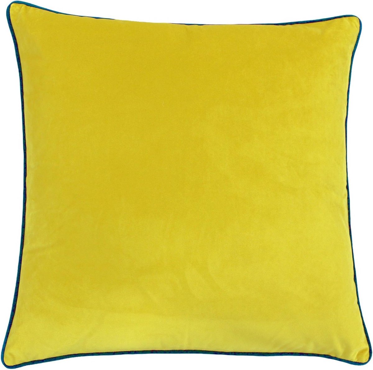 Decoratie - 55 x 55 cm - Metaal - Wasbaar - Geel