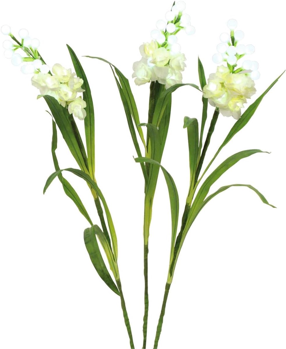 Decoratie - Set van 3 - Wit