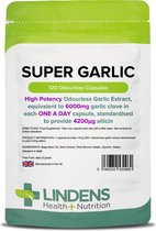 Geurloze Super Knoflook 6000 mg (120 capsules)
