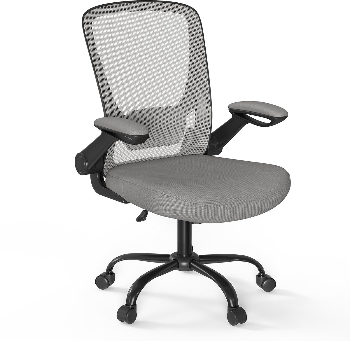 SONGMICS - Ergonomische Bureaustoel - Met Mesh Rugleuning en Hoofdsteun