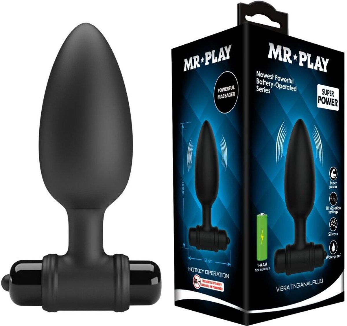 Super Power Anal Vibrator