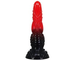 Fire Dragon Fantasy Dildo met Zuignap