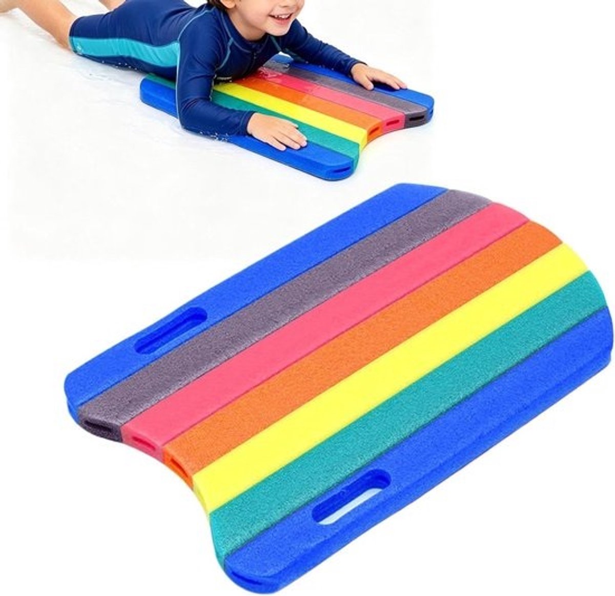 Zwemplank - Watertrainingshulp Treeplank - Zwemvaardigheden Verbeteren - Gelijkmatig Drijfvermogen - 47 x 29 x 2.5 cm - Uniek Kenmerk