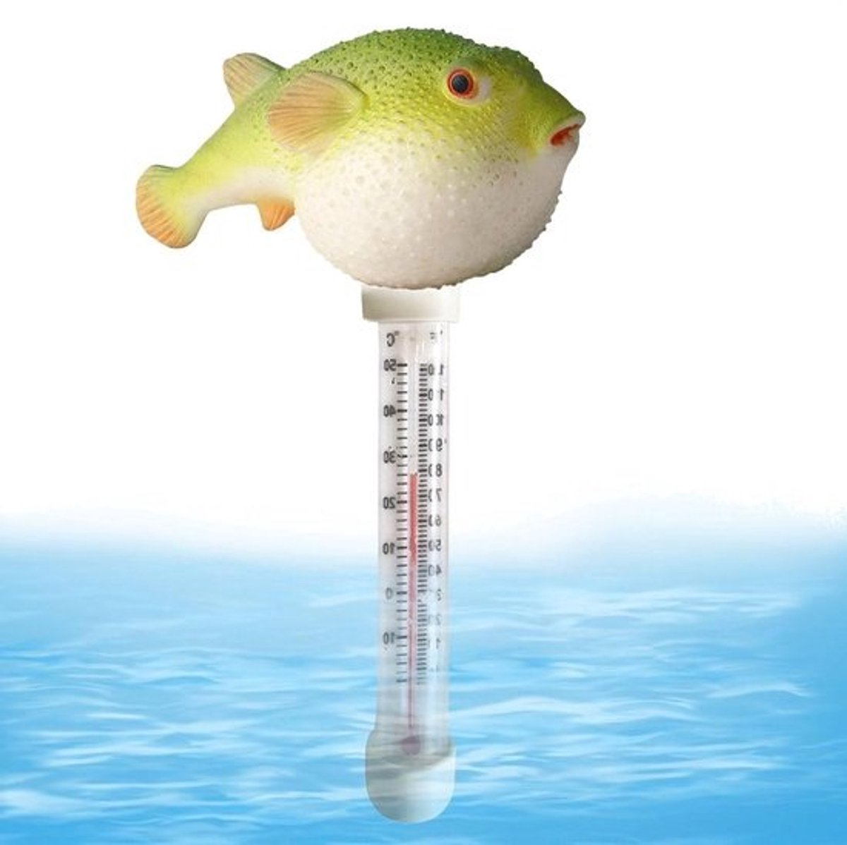 Digitale thermometer, vlotter met dieren, cartoon, voor zwembad, watertemperatuurweergave voor spa, huis, douche, binnen, buiten, familie, vijver, meer