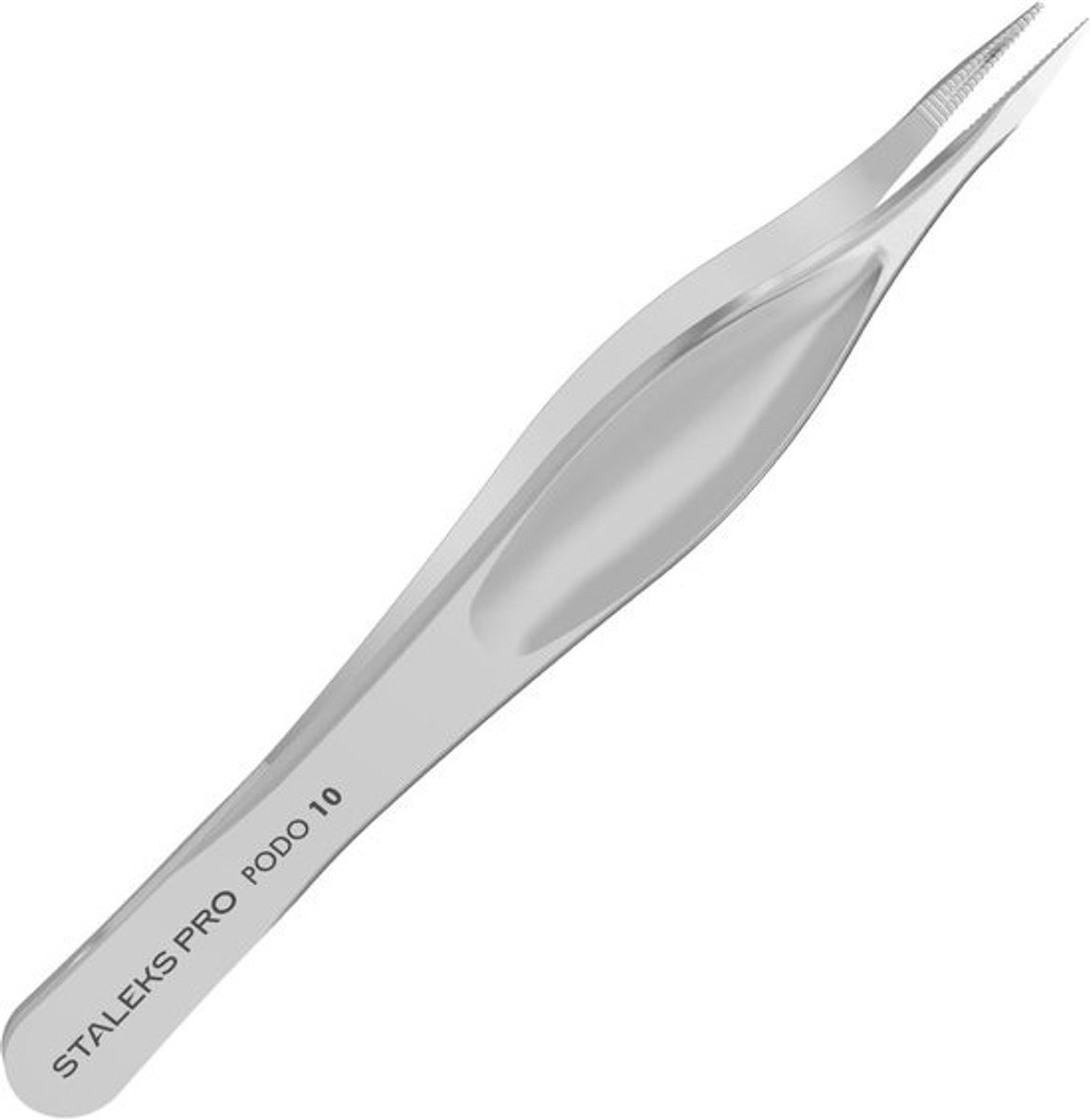 Pedicure Pincet - Splitter Pincet - Nauwkeurig Werken - Ergonomisch Ontwerp - 21 cm - Zilver