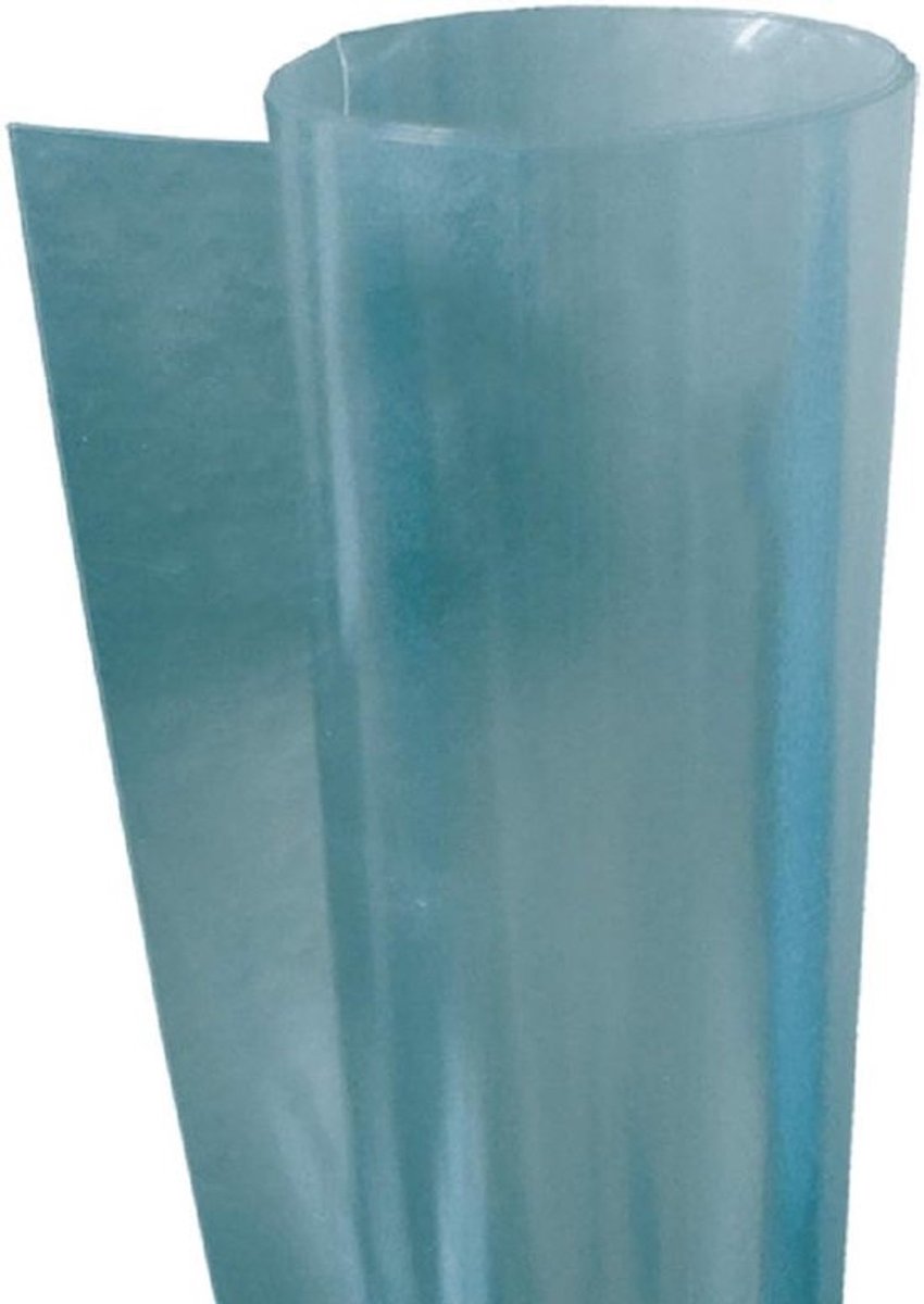 Thermoplast Plaat - Transparant Plastic - Cosplay Vormgeven - Handvervormbaar Vacuümvormbaar - 50 x 375 cm - Transparant