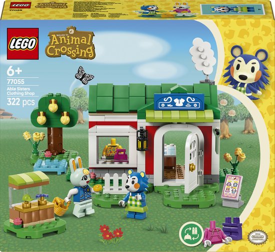LEGO Animal Crossing 77055 Kleermakerij van de zusjes Able