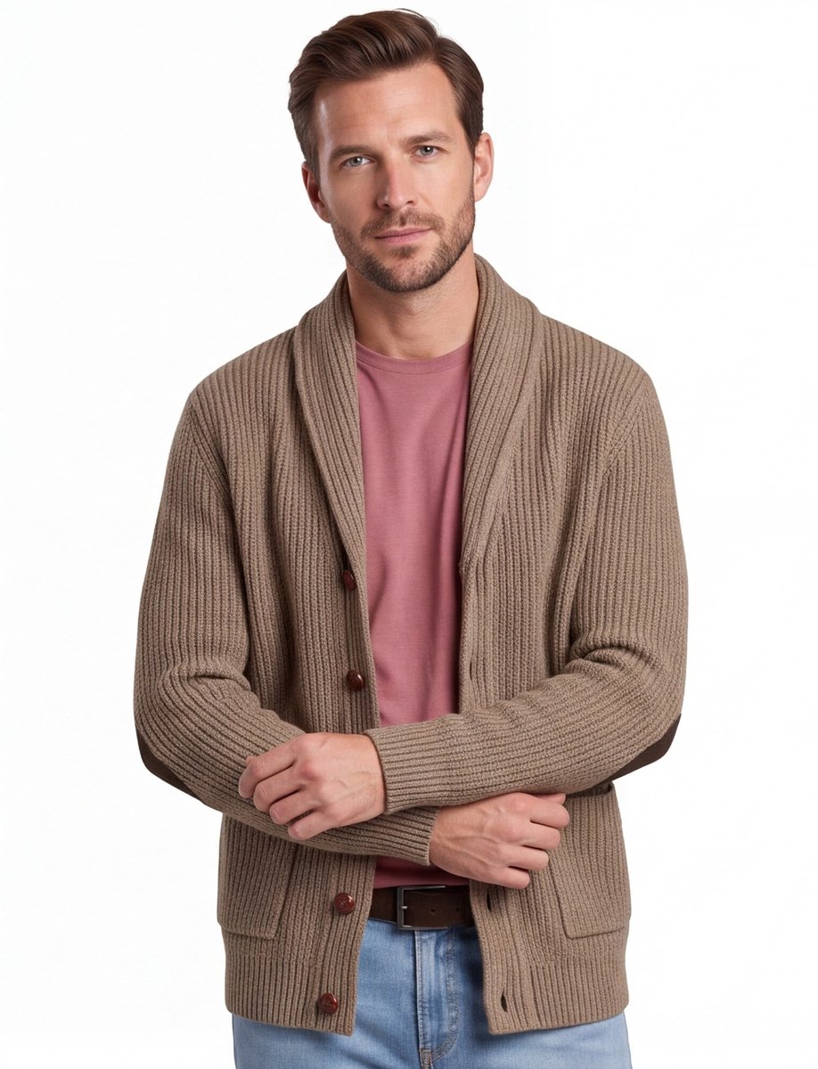 Barbour vest bruin