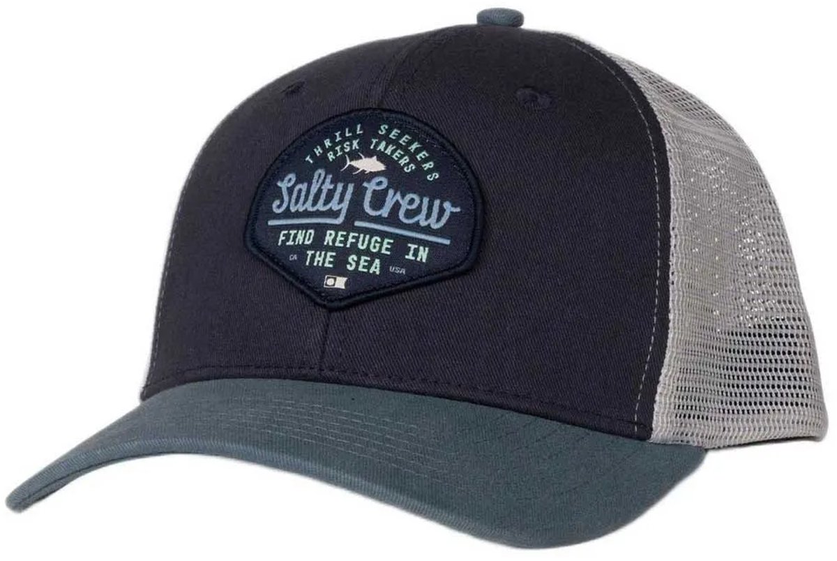 Salty Crew Border Trucker Pet Blauw Man