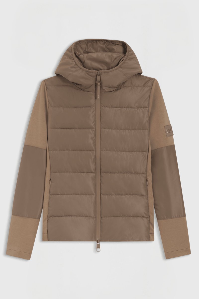 Boss Equestrian Jessy Hybrid Puffer Jas Dames XS Walnut