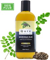 Moringa Olie 100ml | Biologisch | 100% Puur & Onbewerkt | Moringazaadolie voor huid, haar en lichaam