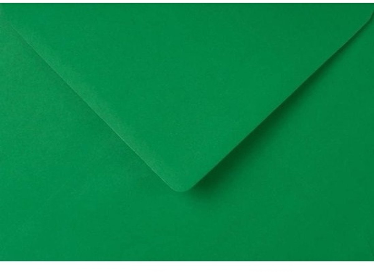 Gekleurde Enveloppen - Wenskaart Enveloppen - Uitnodigingen Versturen - 100gsm Papier - 162x229mm - Donkergroen