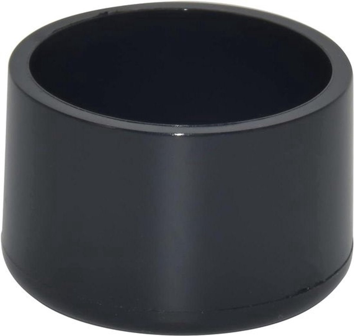 Meubelvoet Caps - Stoelpoten Beschermers - Vloer Beschermen - Zacht PVC Materiaal - 35 mm - Zwart