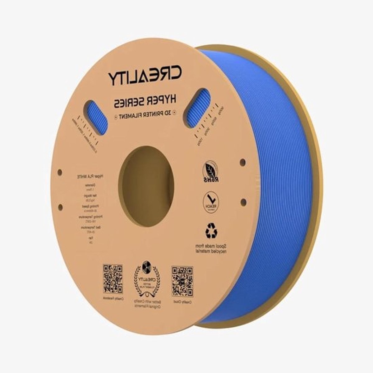 PLA Filament - 3D Print Draad - Hoge Snelheid Printen - Snelle Afkoeling - 1.75 mm - Blauw