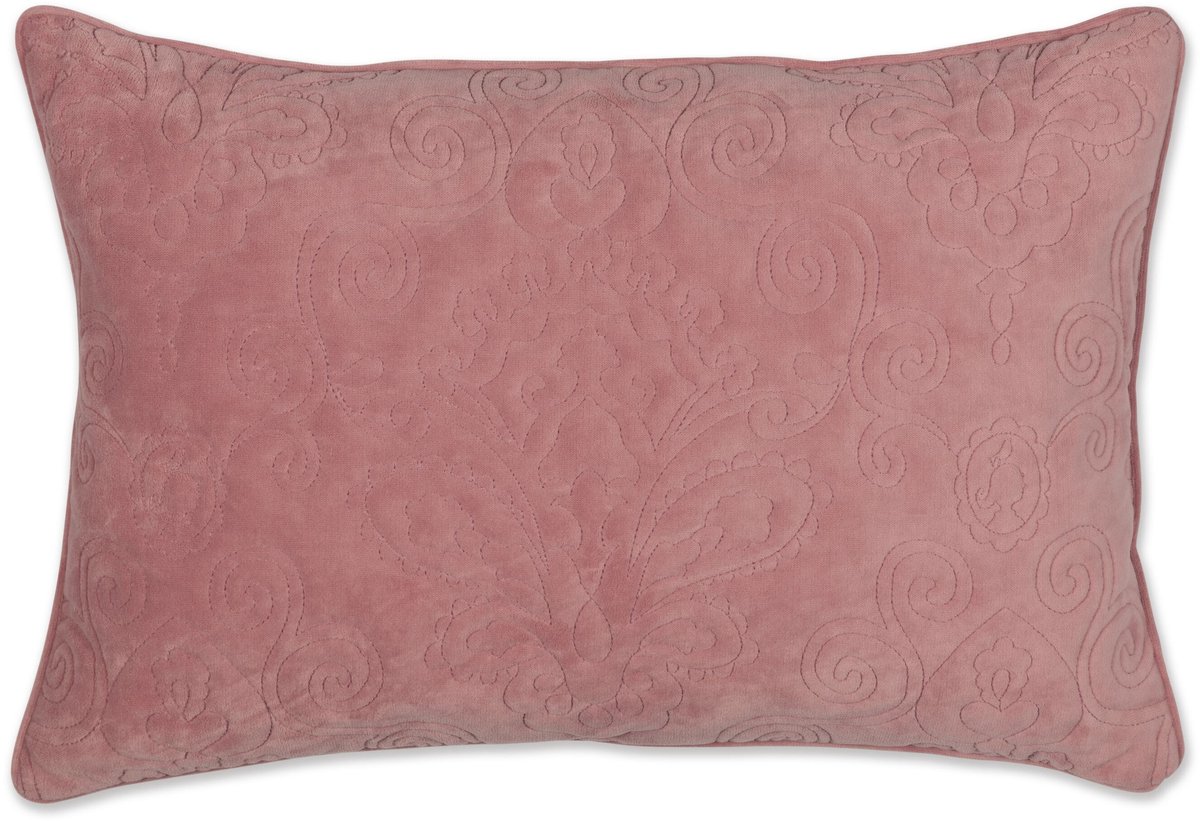 Pip Studio Quilty Pip Quilted Cushion Sierkussen - 40 x 60 cm cm - Roze