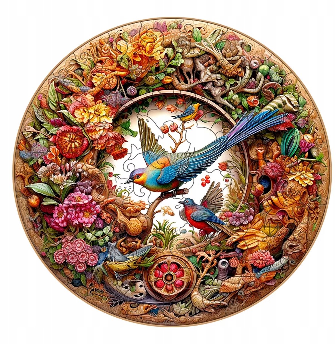 Houten Puzzel Vogel A3 formaat - 180 stukjes