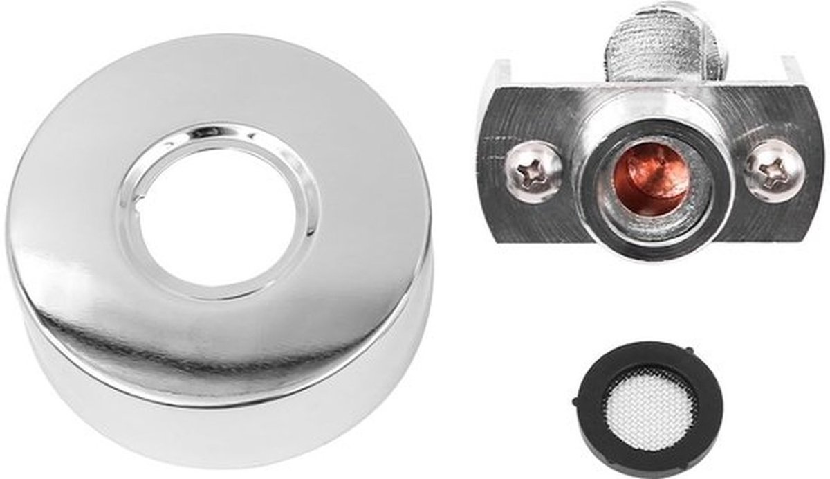 - Douchearmatuuradapter - Verstelbaar - Koper - Douchekraanadapter - Douchekopaccessoires - Geschikt voor schuin - Model CP030181