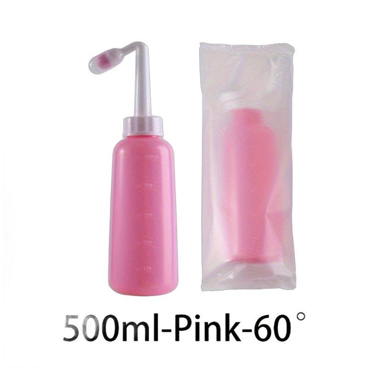 Currero Peri Bottle - Postpartum Fles - Spoelfles - Vaginale Douche - Bidetfles - 500ml - Kraamverzorging - Reisformaat