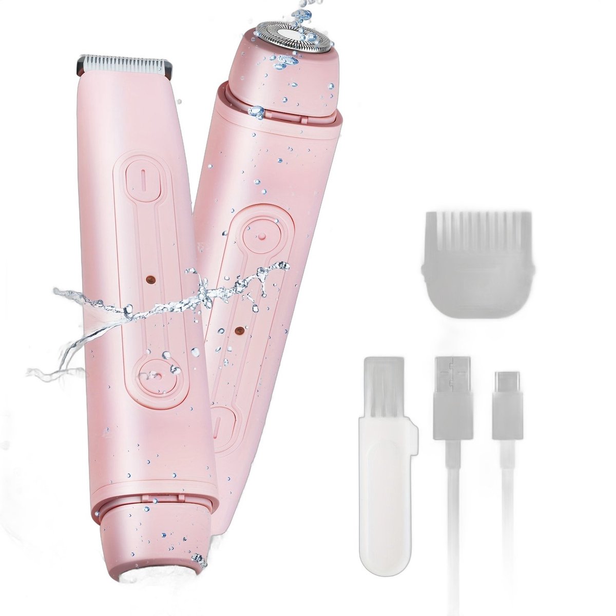 Currero Foil Shaver - Scheerapparaat Mannen - Hoofd Scheerapparaat - Head Shaver - Tondeuse met Trimmer - Lichaam en Baard - Oplaadbaar