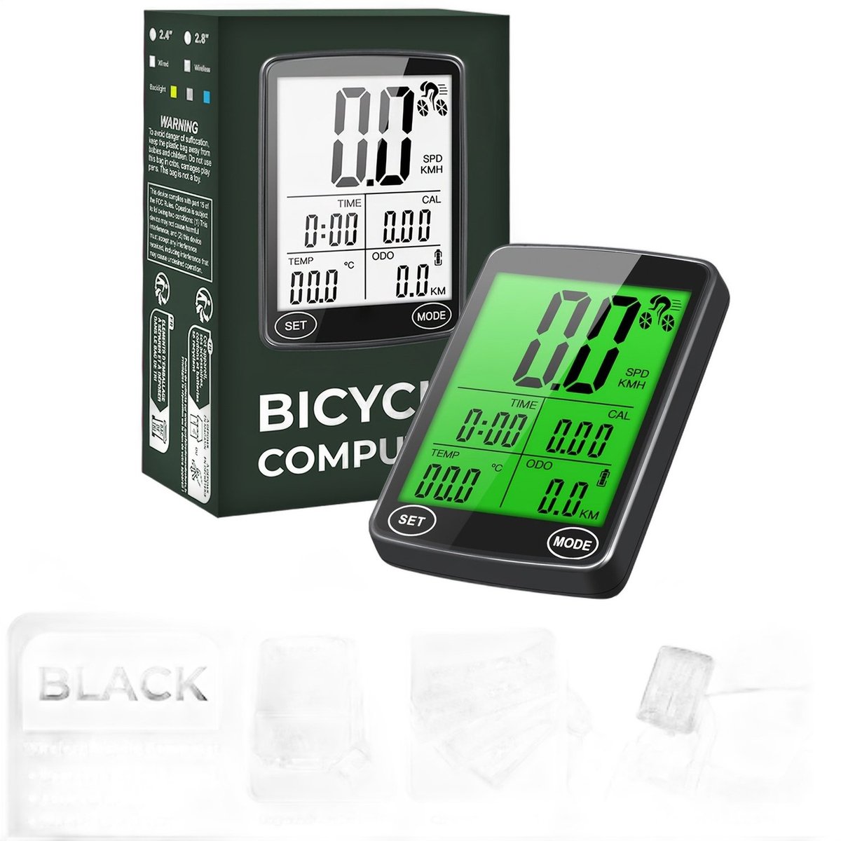 Currero Fatbike Scherm - LCD Display - Schermpje - E-Bike Accessoires - Elektrische Fiets - Dashboard - Snelheidsmeter - Kinderen & Volwassenen