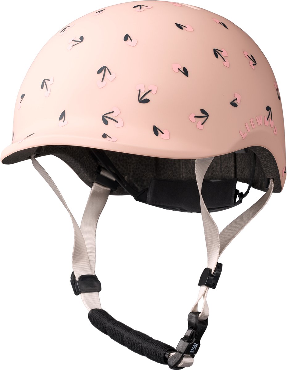 Liewood | fietshelm cherry heart rosey 44-48cm