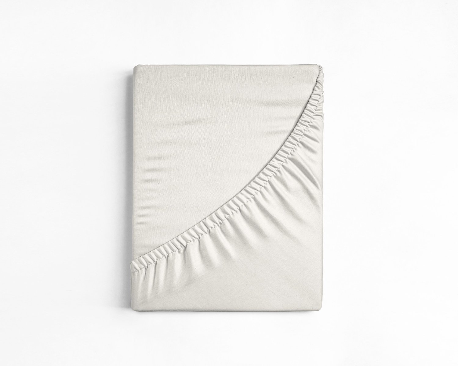 Dormidor Katoenen Hoeslaken – 160x200 cm – Tweepersoons – Creme