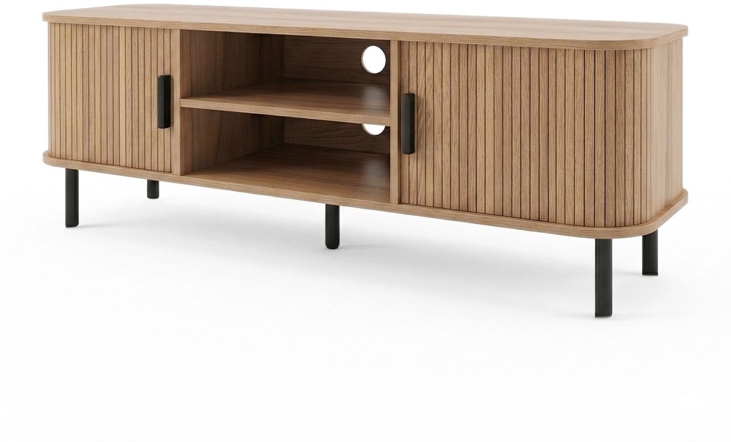 SCAVA Rtv-kast SCAVA, 140 x 40 x 46 cm bruin
