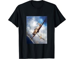 T-shirt met vliegtuig van Poolse RAF Squadron 303