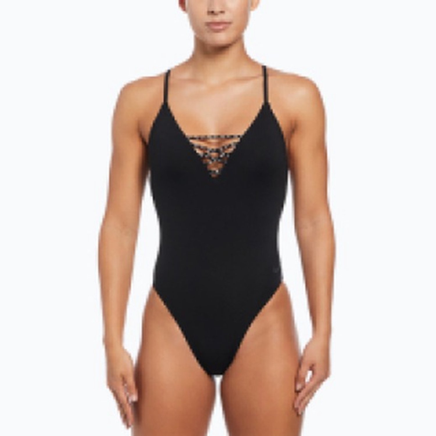 Nike Swim Sneakerkini 2.0 Badpak Zwart