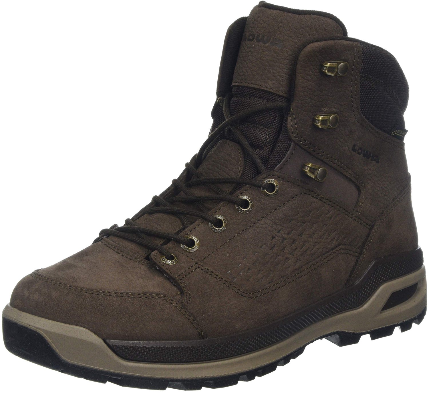 LOWA Locarno GTX Mid Wandelschoen Donkerbruin 46.5 EU