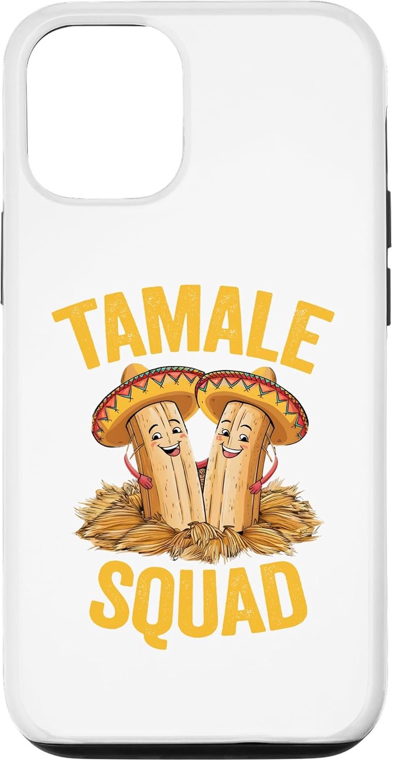Huls voor iPhone 12/12 Pro: Lustigs Mexicaans Tamales Squad
