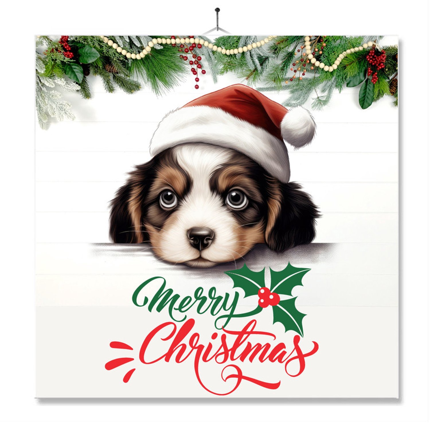MC Living Tegel Met Opdruk | Kerst | Geschenk | Merry Christmas Dier Ontwerp 11