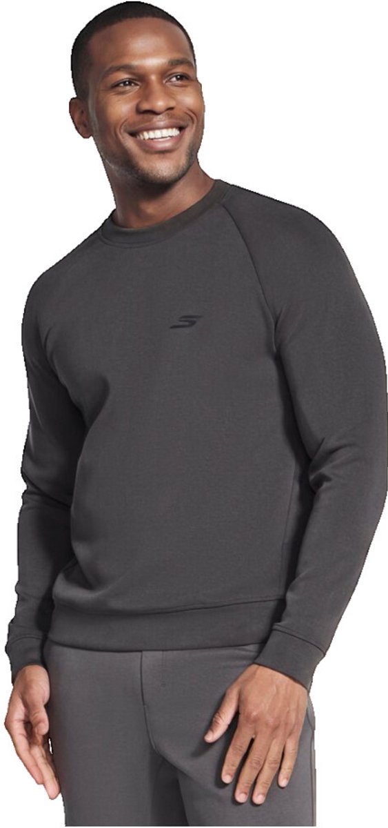 Skechers LT251 BKCC heren sweater / trui maat L grijs