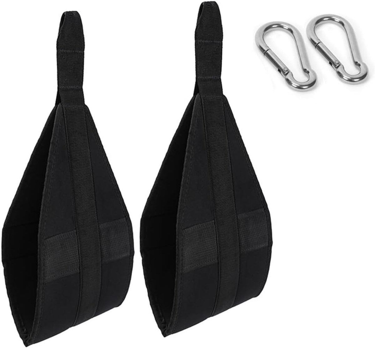 1 Paar Fitness Ab Straps voor Abdominale Training, Pull-Up Bar en Slings voor Effectieve Buikspieroefeningen