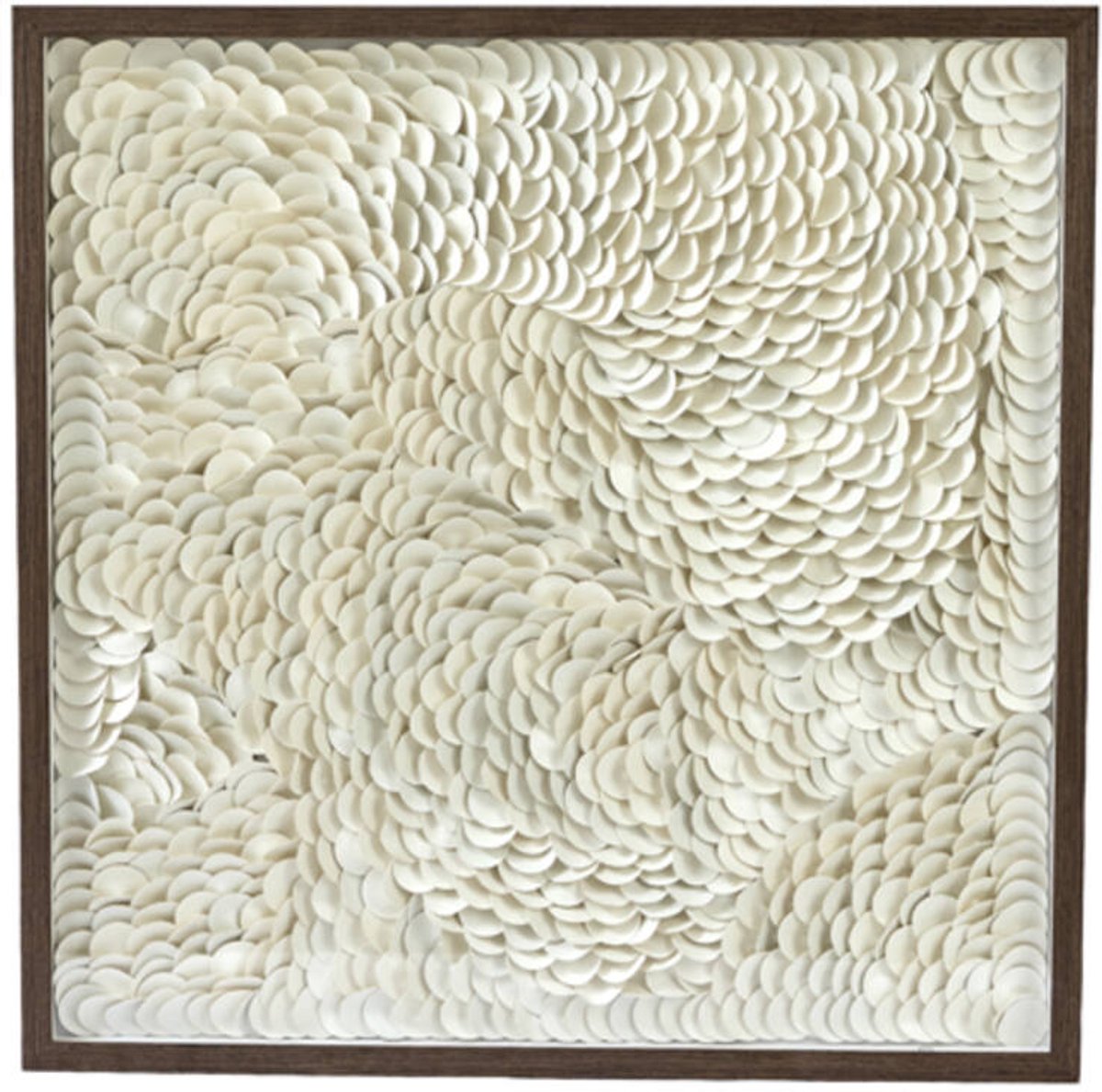 Light&living Wandornament 80x4x80 cm XELHU crème+donker bruin