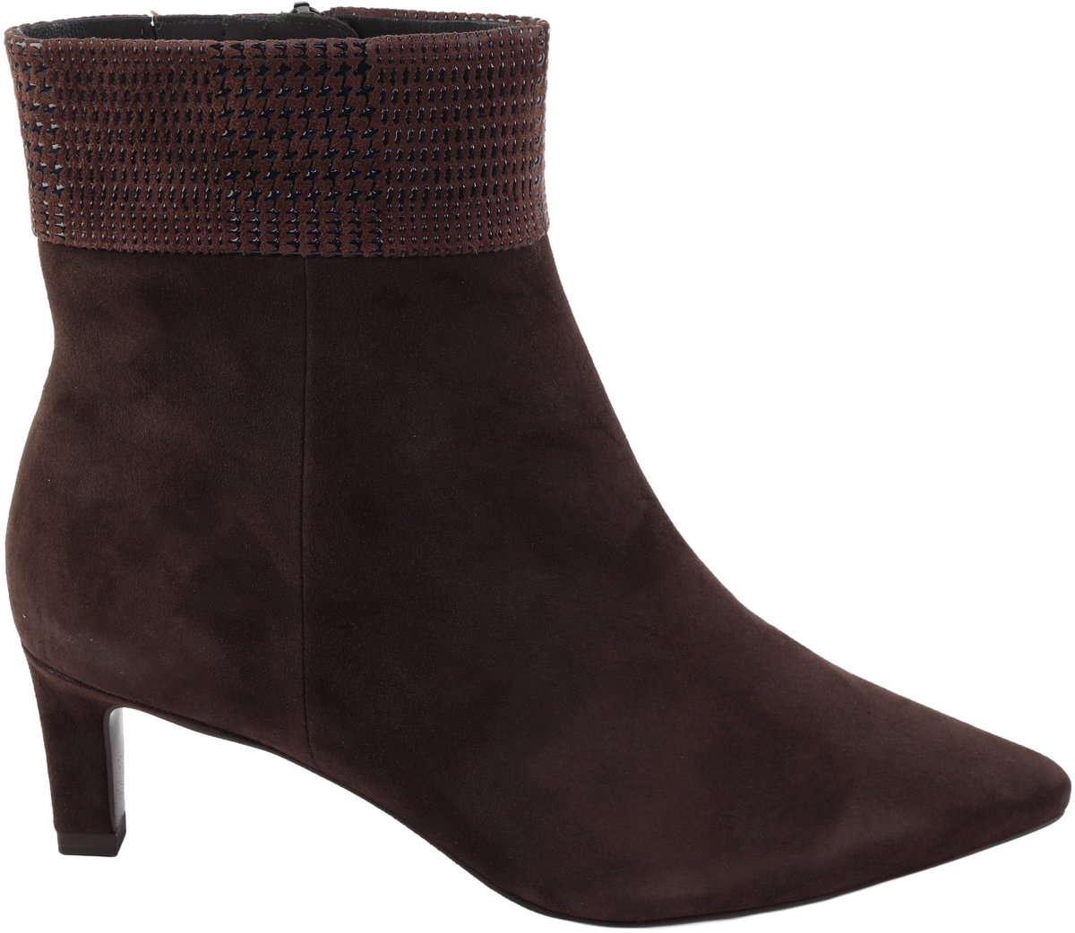 Peter Kaiser - 75338 - Enkellaarzen Vrouwen - bruin nubuck/suede - 38.5