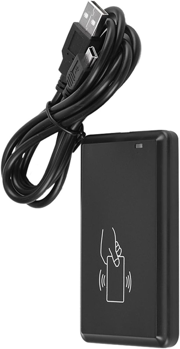 Contactloze RFID IC Kaartlezer met USB Interface, LED Indicator en Buzzer voor S50 en S70 Kaarten - Ideaal voor Toegangscontrole en Identificatie