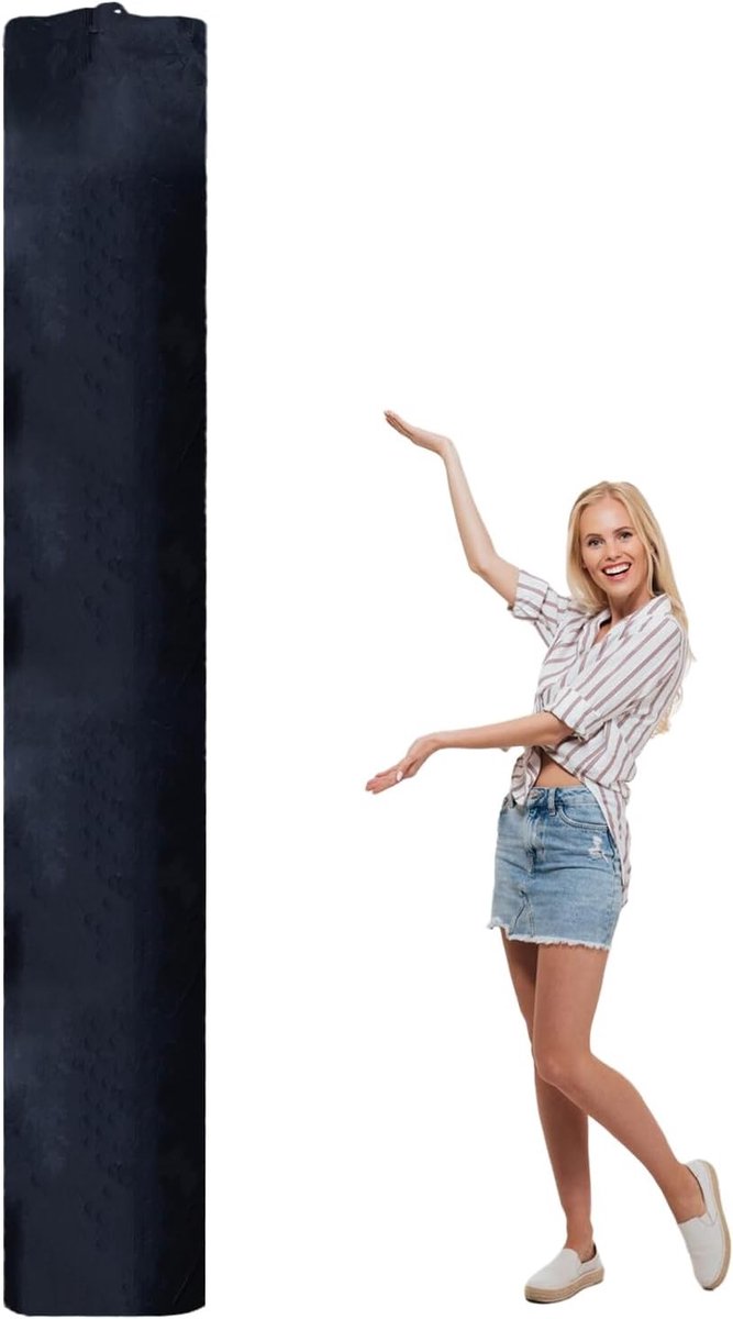 Opslagtas voor Jumbo Tapijten tot 9 x 12 Voet, Bescherming voor Opgerolde Tapijten, Trekkoord Tas voor Tapijtopslag