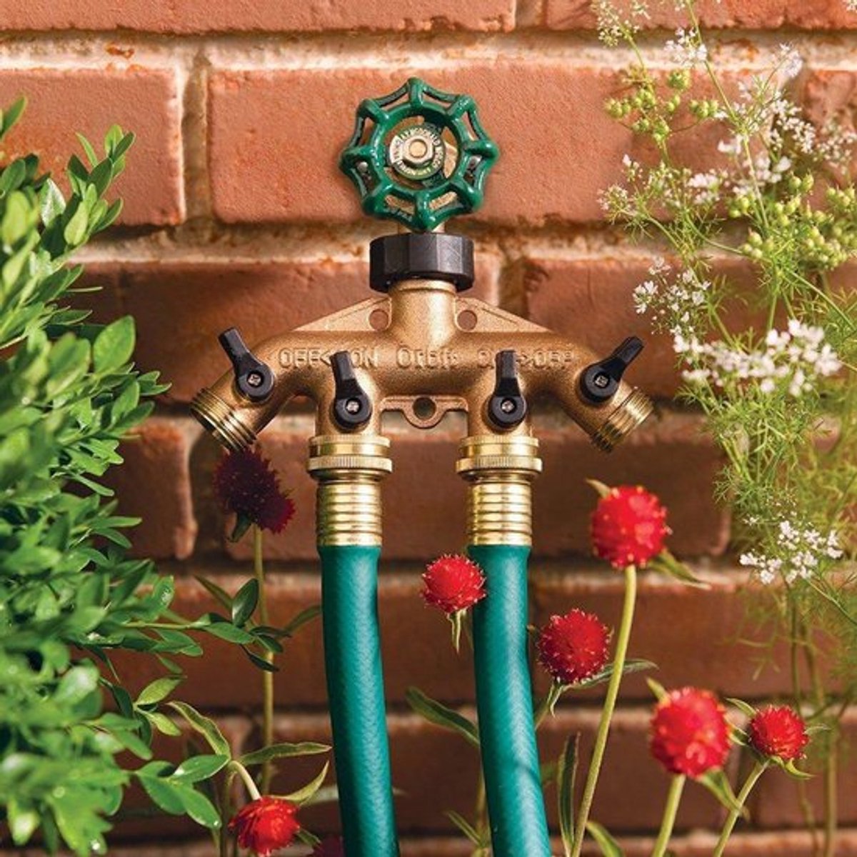 Dailygoody - 4-weg Watersplitter - Corrosiebestendig - Duurzaam - Voor