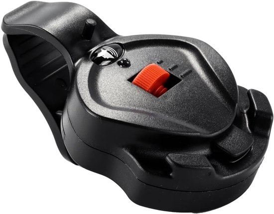 Elektronisch visalarm met geluids- en lichtsignalen – Verstelbare gevoeligheid en volume, clip-on voor hengel — afbeelding 2