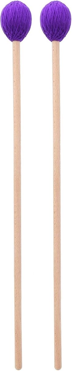 Ronde hamer voor marimba en xylofoon met beukenhouten handvat - Percussie accessoires voor muzikanten en muziekonderwijs