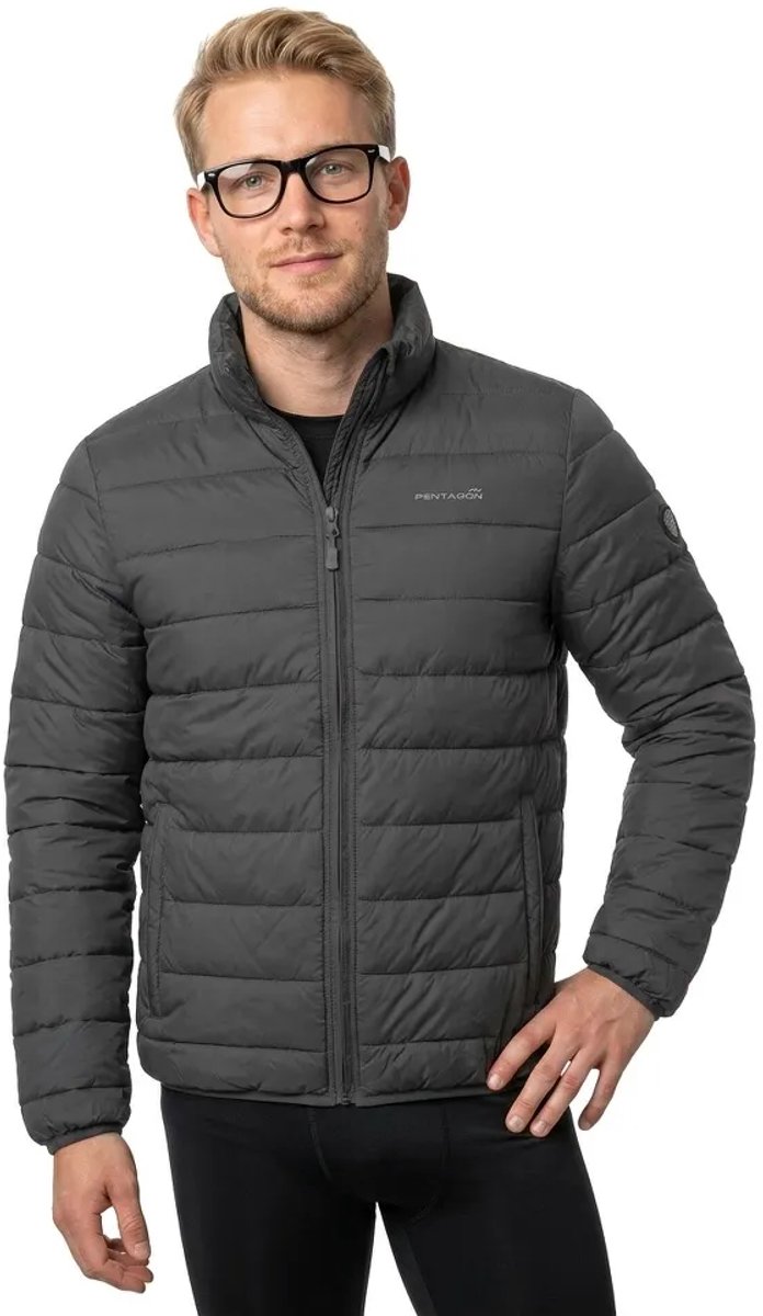 Pentagon Nucleus Liner Jas Grijs S Man