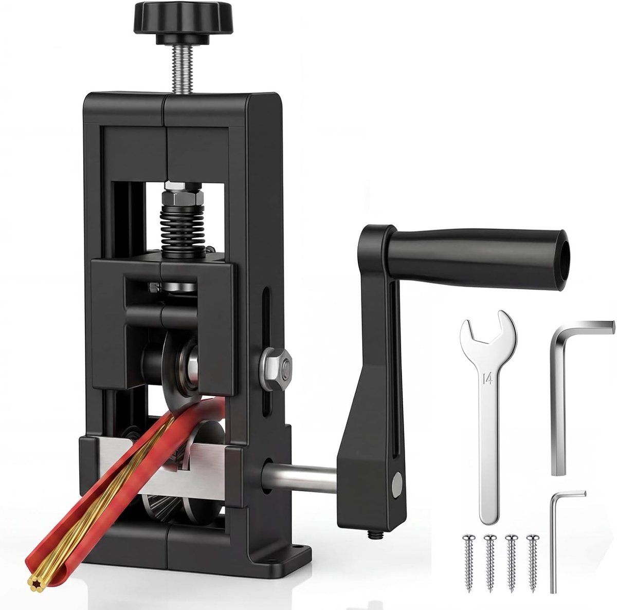 Handmatige Draadstripmachine voor Kabels (1–25mm) - Professionele Draadstripper voor Koper, Efficiënte Kabelverwerking en Draadverwerking Tools