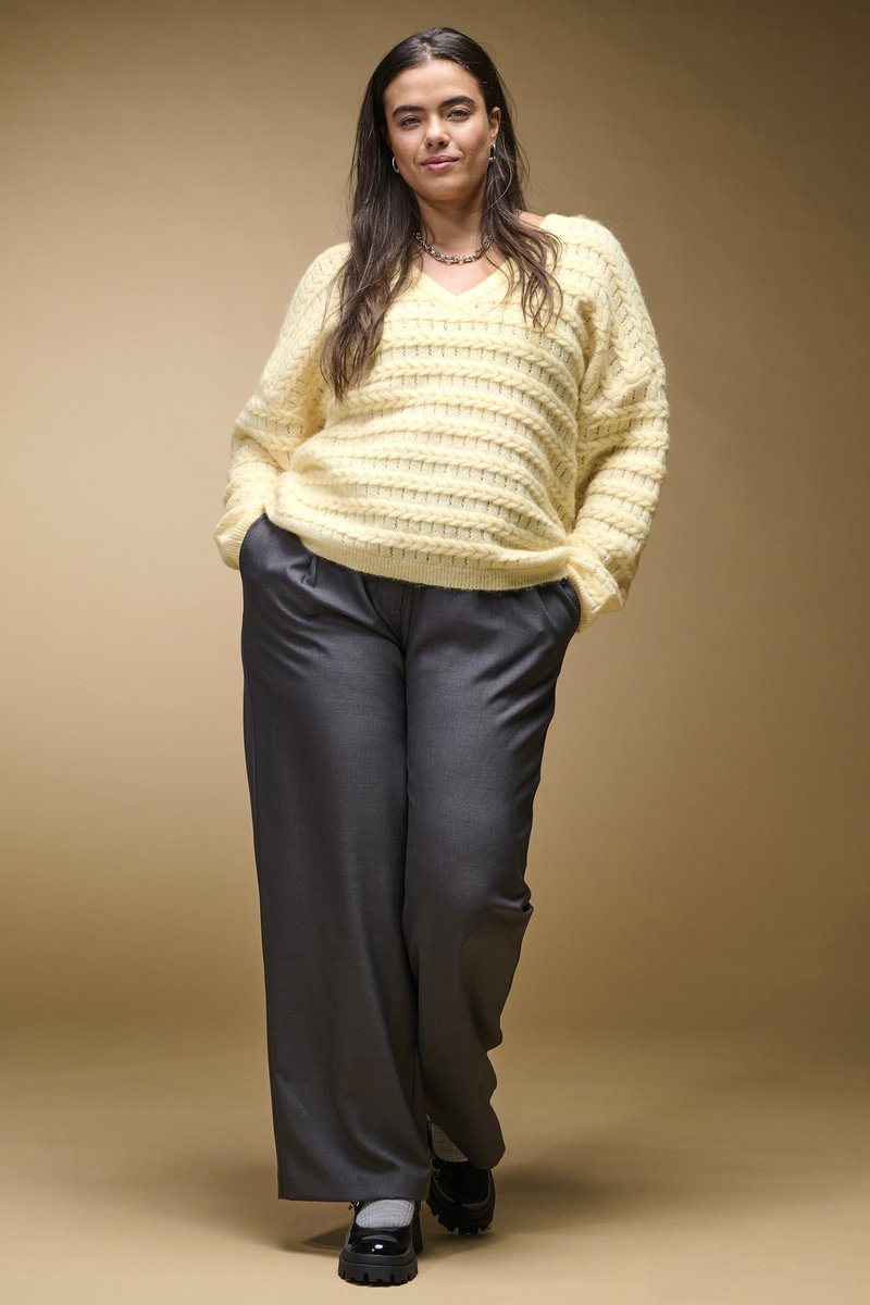 ONLY CARMAKOMA - CARLINDA HW STR MEL PANTS TLR - Meisjes - Leggings