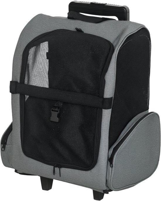 PawHut Hondentrolley 2 in 1 rugzak D00-136