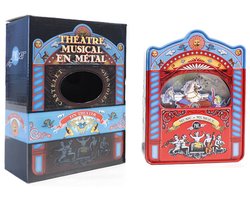 Blikken muziekdoos - Für Elise Beethoven - poppentheater - Thema: kinderen - Théâtre Musical en Métal - castelet guignolet - Tin Theater
