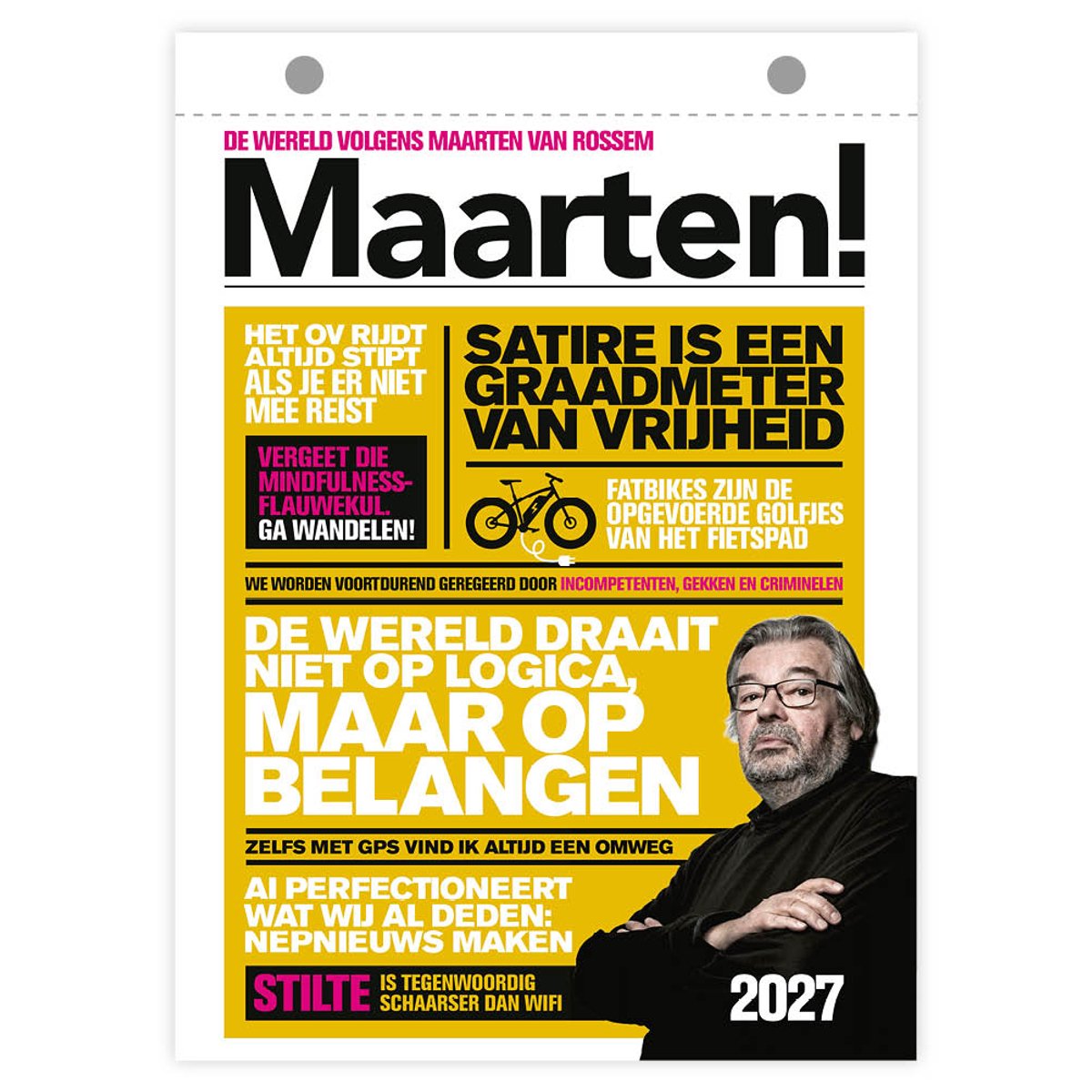 Maarten! Scheurkalender 2027